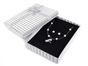 Krabička exklusivní s mašlí 12x16 cm