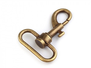 Kovová karabina s obrtlíkem průvlek 32 mm