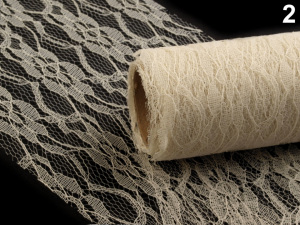 Dekorační krajka / stuha šíře 15 cm