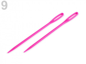 Plastové jehly délka 75 mm tupé