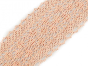 Krajka / vsadka paličkovaná šíře 60 mm