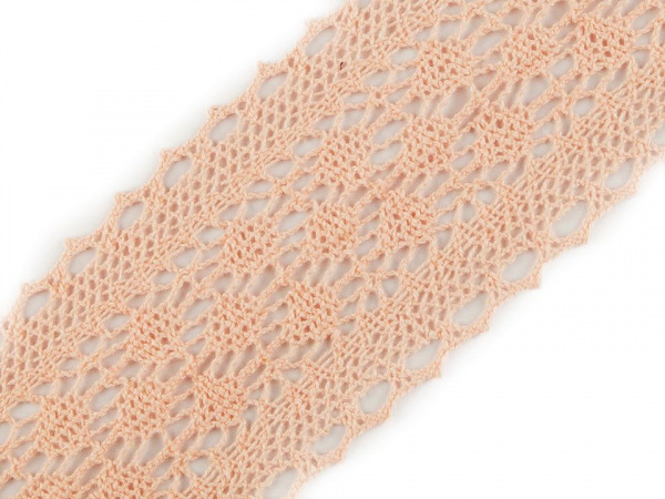 Krajka / vsadka paličkovaná šíře 60 mm