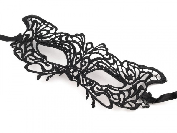 Karnevalová maska - škraboška krajková