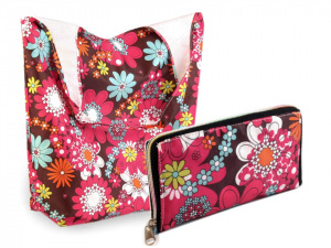 Nákupní taška pevná s kapsou 35x39 cm