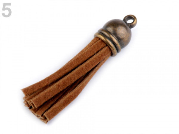 Přívěsek střapec délka 48 mm