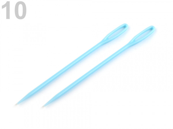 Plastové jehly délka 75 mm tupé