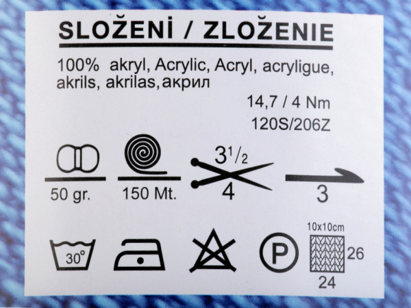 Pletací příze Denim 50 g Elian