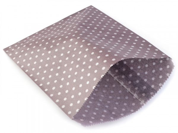 Papírový sáček 15x19 cm s puntíky