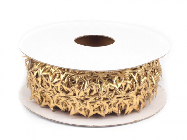 Samolepicí hvězdy šíře 21 mm lurexové