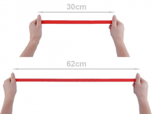 Pruženka hladká šíře 19 mm