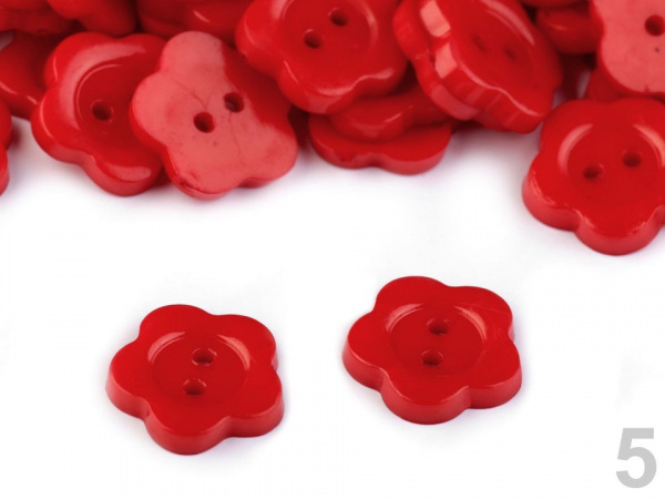 Knoflík květ velikost 36"