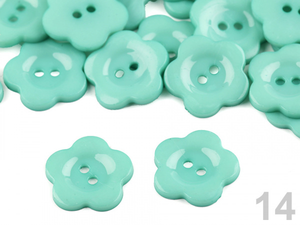 Knoflík květ velikost 36"