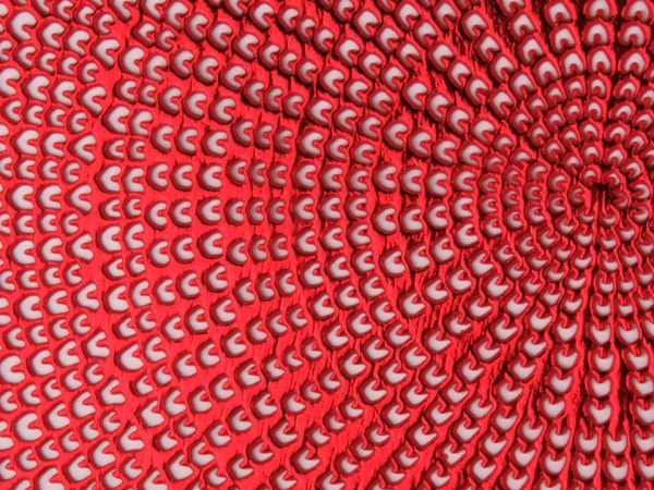 Metalické prostírání Ø41 cm