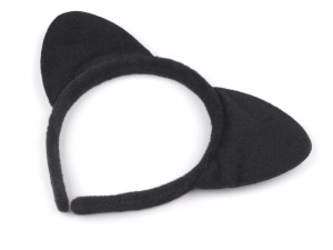 Karnevalová čelenka - kočičí uši