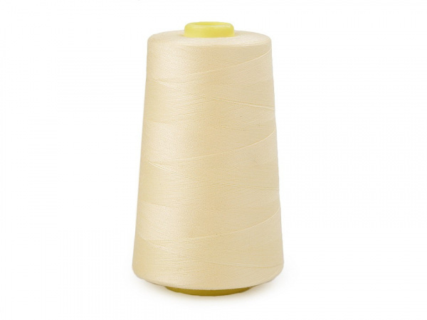 Polyesterové nitě pro overlocky i klasické šití návin 5000 yards PES 40/2