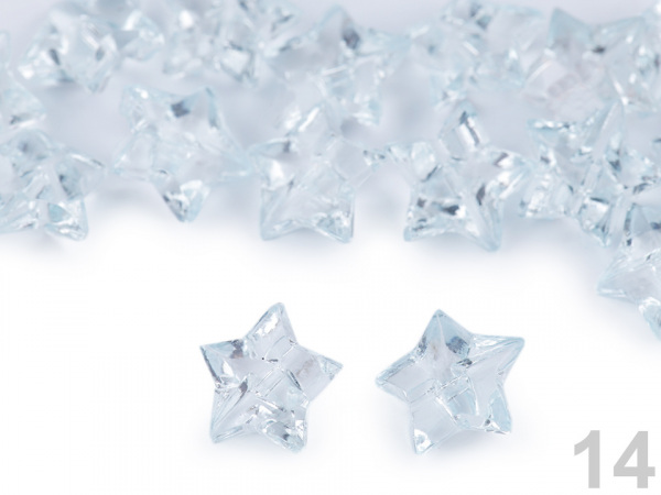 Knoflík hvězdička velikost 20"