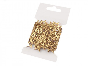 Samolepicí hvězdy šíře 21 mm lurexové