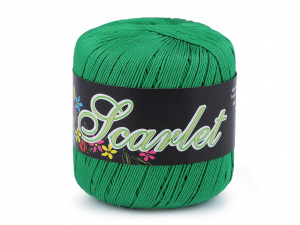 Bavlněná pletací příze Scarlet 100 g