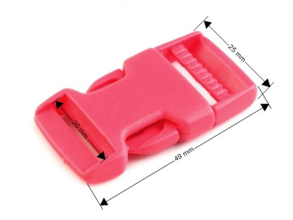 Spona trojzubec šíře 20 mm