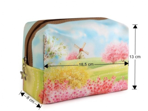 Kosmetická taška s potiskem