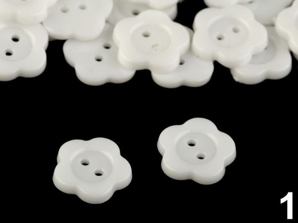 Knoflík květ velikost 36"