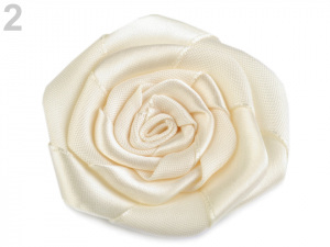 Saténová růže Ø55 mm
