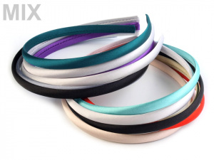 Saténová čelenka do vlasů