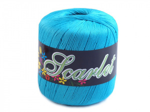 Bavlněná pletací příze Scarlet 100 g
