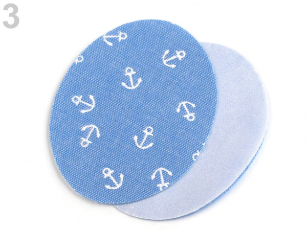 Nažehlovací záplaty 5,7x7 cm