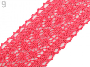 Krajka / vsadka paličkovaná šíře 60 mm