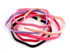 Pružná čelenka do vlasů