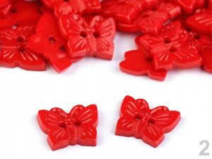 Knoflík dětský velikost 24" motýl