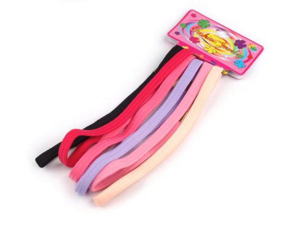 Pružná čelenka do vlasů