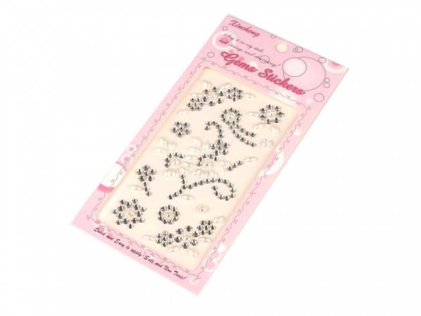 Samolepicí dekorace květy / vločky