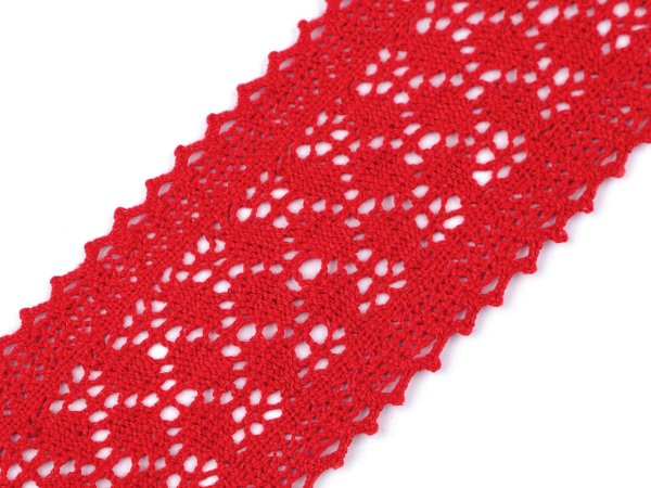 Krajka / vsadka paličkovaná šíře 60 mm