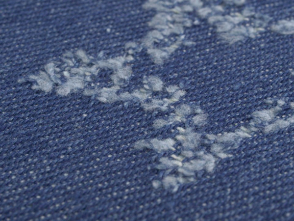 Nažehlovací záplaty riflové hvězdy, srdce 17x43 cm