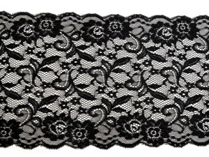 Elastická krajka / vsadka / běhoun šíře 21 cm