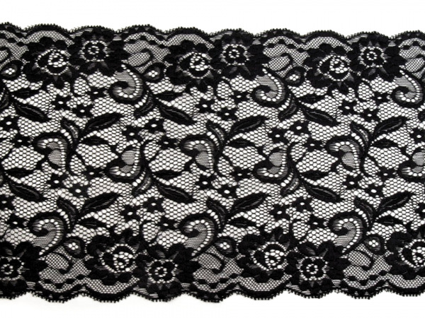 Elastická krajka / vsadka / běhoun šíře 21 cm