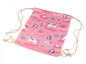 Vak na záda jednorožec 33x40 cm