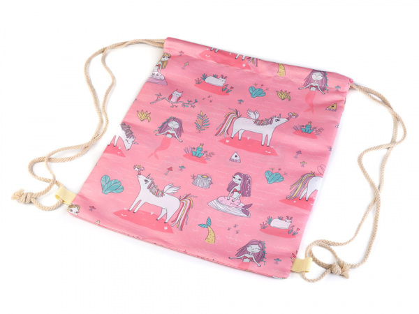 Vak na záda jednorožec 33x40 cm