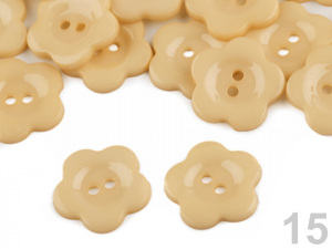 Knoflík květ velikost 36"