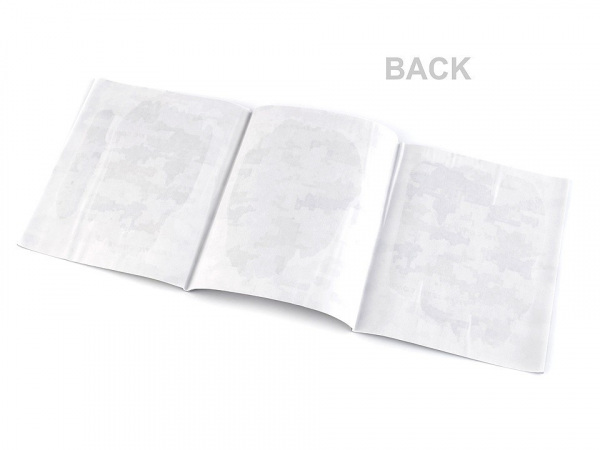 Nažehlovací záplaty maskáčové 17x43 cm