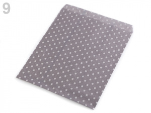 Papírový sáček 15x19 cm s puntíky