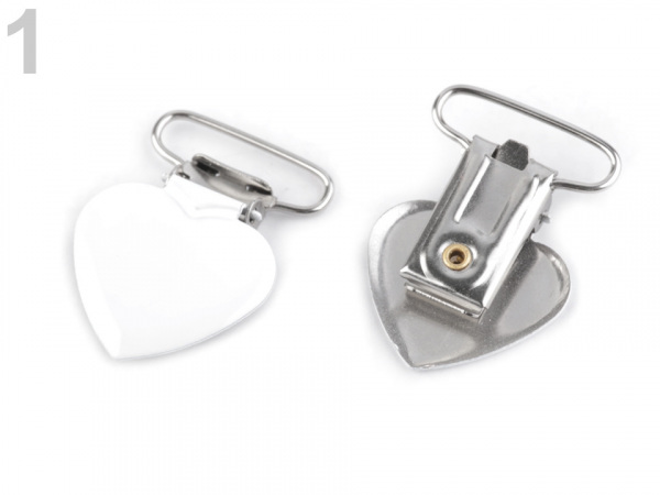 Šlový závěs šíře 25 mm lakovaný