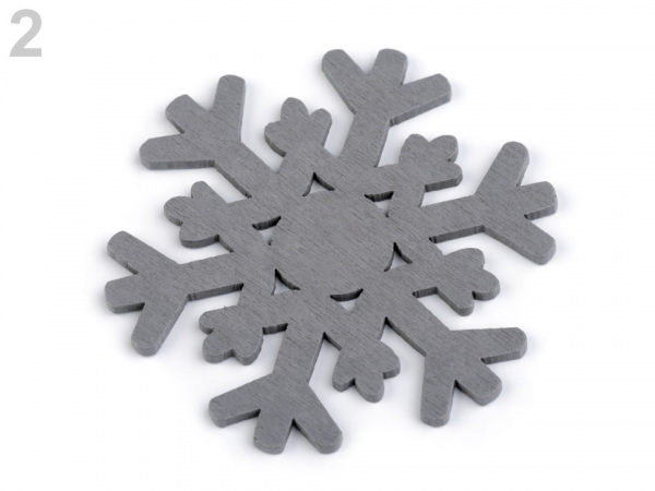 Dřevěná vločka Ø63 mm