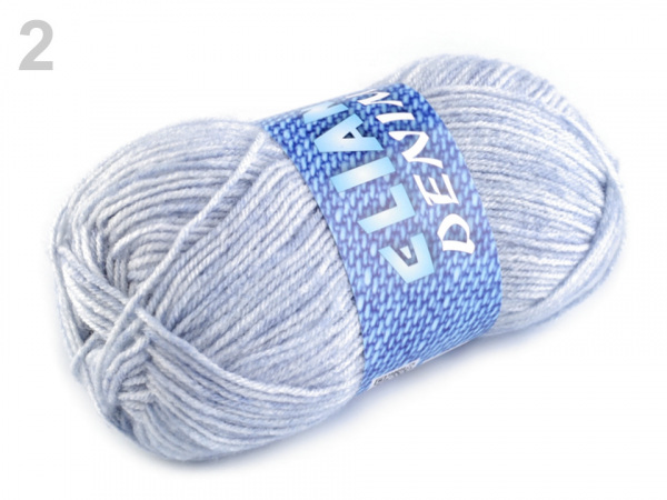 Pletací příze Denim 50 g Elian