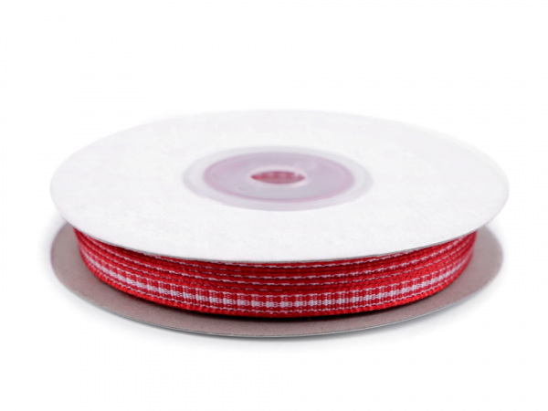 Károvaná stuha šíře 5 mm