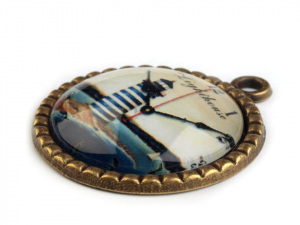 Přívěsek Ø30 mm hodiny