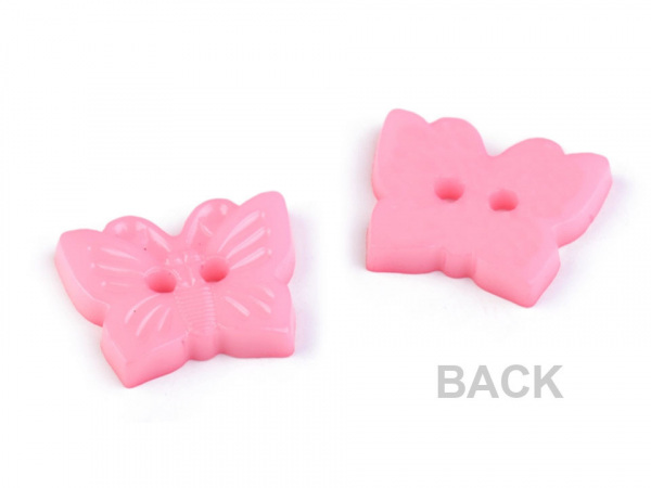 Knoflík dětský velikost 24" motýl