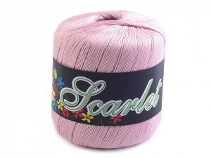 Bavlněná pletací příze Scarlet 100 g